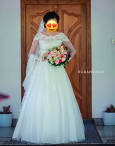 White Designer Wedding Gown