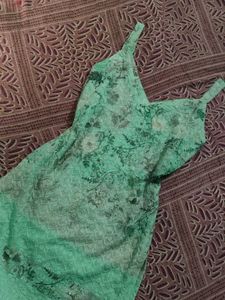 Beautiful Green Floral Kurta