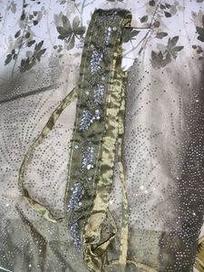 ✨💚🤍 Elegant fork with Embellishments💫