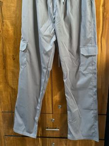 Stylish Grey Cargo Pants