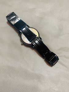 Stylish Black Metal Watch