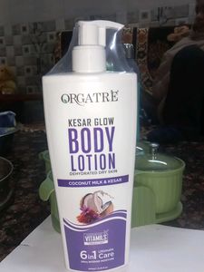 Orgartre Kesar Glow Body Lotion