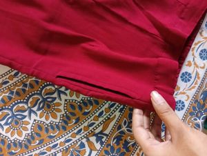Maroon Leggings