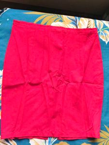 Vibrant red Skirt