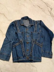 denim jacket korean style