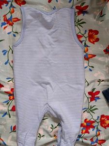 Cute Striped Baby Romper