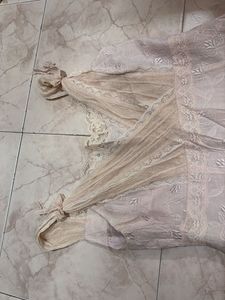 Vintage Lace Trimmed Slip Dress