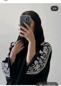 Fixed price Elegant Black Abaya