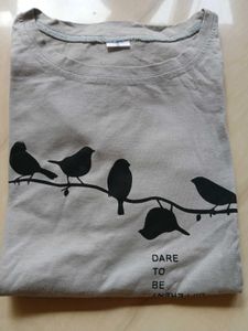 grey sparrow tshirt