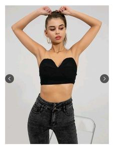 Urbanic Rhinestone Detail Brallete top