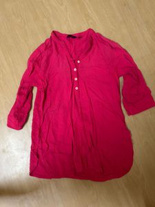Pink 3/4 Sleeve Top