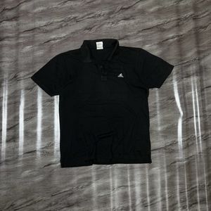 Adidas Black Polo T-Shirt