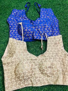 Designer Brocade Blouse Set unused