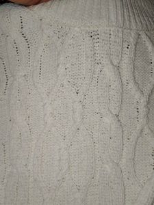 Cream Cable Knit Sweater