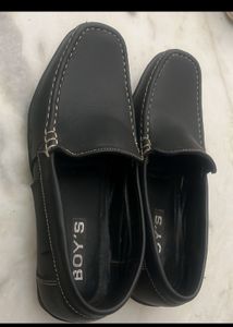 Black Leather Shoes | UK 7 | Like New