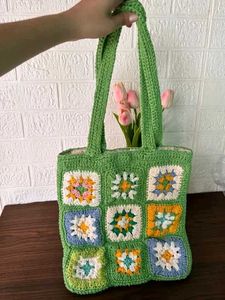 crochet handbag