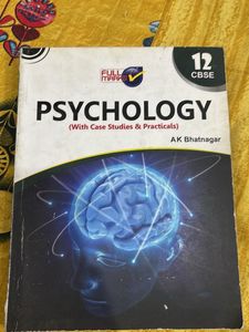 Psychology Class 12 CBSE Textbook