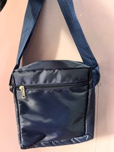 Blue Sling Bag