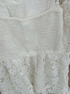 White Lace Summer Dress