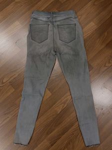 Grey Wash Skinny Jeans