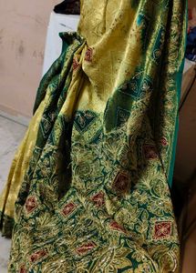 Designer Silk Blend Saree