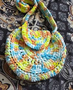 Handmade Crochet Oreo Bag