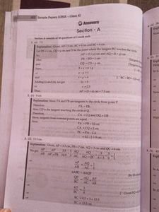 CBSE Class 10 Mathematics Sample Papers