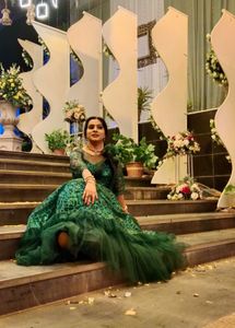 Emerald Green Occasion Dress