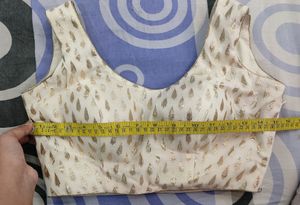 Backless Blouse With Side Open