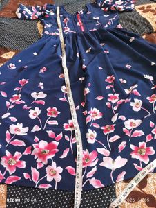 Anarkali kurti dupatta set