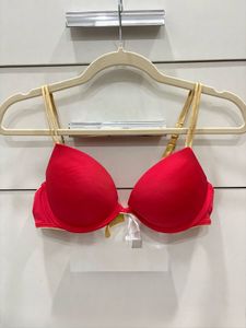 Calvin Klein Red Padded Bra