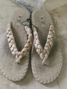Stylish Braided Flip-Flops