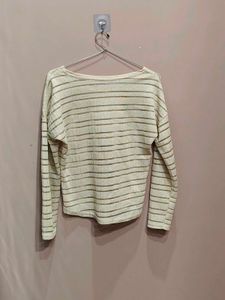 Striped Long-Sleeve Top
