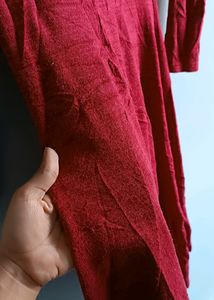 🇩🇪Red Elegant Very Pretty Woolen Dress