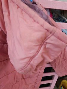 Zudio Girls Pink Puffer Jacket