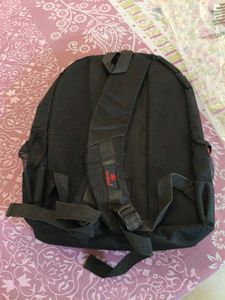 Black Backpack - Spacious &amp; Durable