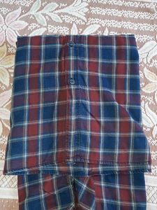 Men's Plaid Slim Fit Shirt