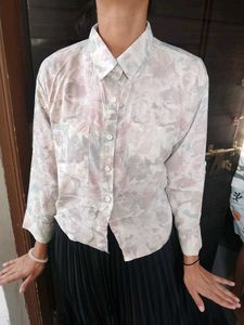 Vintage Floral Button-Up Shirt
