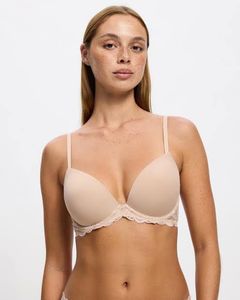 Calvin Klein Lace Trim Padded Bra