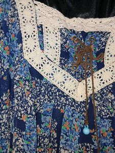 Boho Floral Print Tunic Top