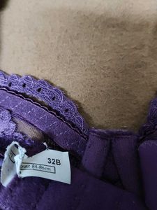 Lace Detail non Padded Bra