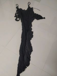 Zara Black Sheer Dress