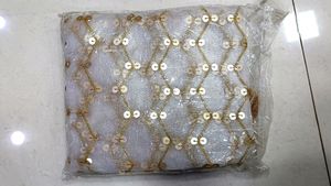 TYSU DUPATTA WITH EMRODARY WORK