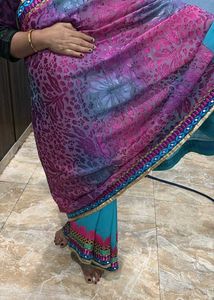 Stunning Ombre Y2k Saree