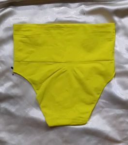 new Yellow bra panty set