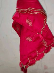 Embroidered pink Kurta set