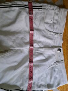 Classic White  jeans Pants