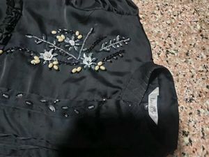 Black handwork kurti