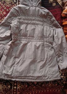 Gingham Hooded Jacket