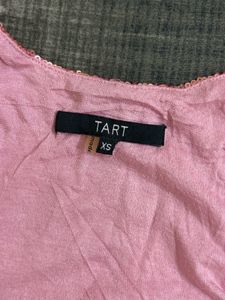 Party pink sequence top